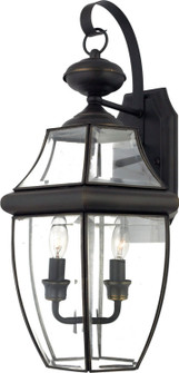 Newbury Two Light Outdoor Wall Lantern in Medici Bronze (10|NY8317Z)