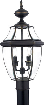 Newbury Two Light Outdoor Post Mount in Medici Bronze (10|NY9042Z)
