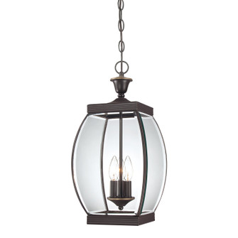 Oasis Three Light Outdoor Hanging Lantern in Medici Bronze (10|OAS1909Z)
