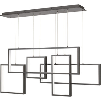 Canvas LED Island Chandelier in Western Bronze (10|PCCV157WT)