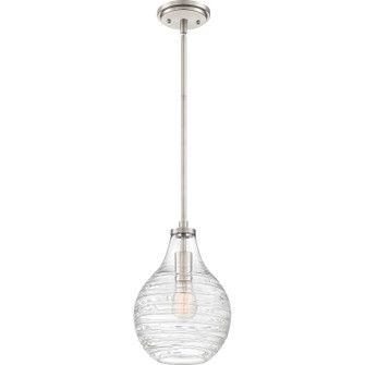 Genie One Light Mini Pendant in Brushed Nickel (10|QPP4019BN)