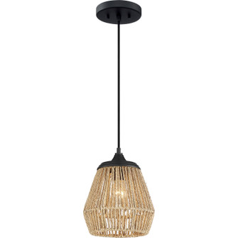 Romain One Light Mini Pendant in Earth Black (10|RMI1509EK)