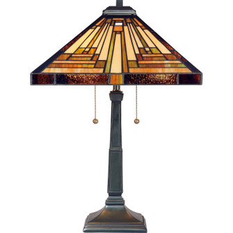 Stephen Two Light Table Lamp in Vintage Bronze (10|TF885T)