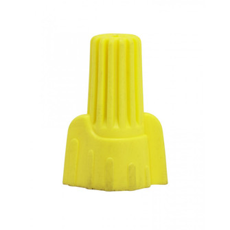 Wing Nut Wire Connector With Spring Inserts in Yellow (230|90-2237)