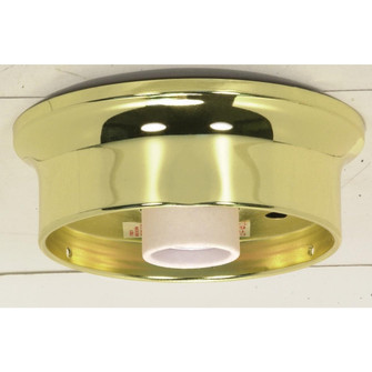 4'' Wired Holder in Polished Brass (230|90-231)