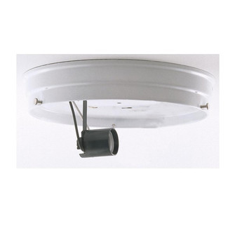 One Light Ceiling Pan in White (230|90-686)