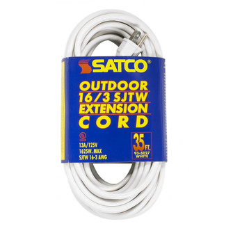 Extension Cord in White (230|93-5027)