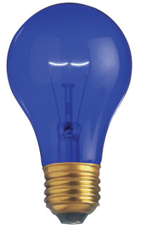 Light Bulb in Transparent Blue (230|S6082)