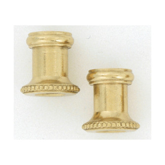 Threaded Knurled Necks in Brass (230|S70-174)