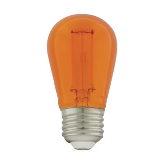 Light Bulb in Transparent Orange (230|S8026)
