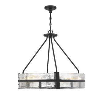 Hudson Eight Light Pendant in Matte Black (51|7-1850-8-89)