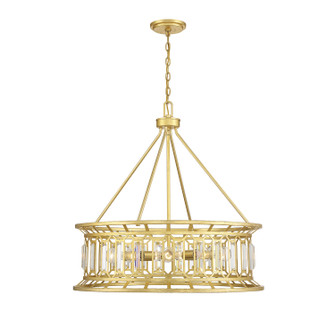 Daintree Eight Light Pendant in True Gold (51|7-1947-8-260)