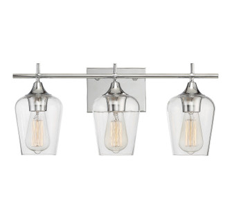 Octave Three Light Bath Bar in Polished Chrome (51|8-4030-3-11)