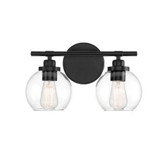 Carson Two Light Bath Bar in Matte Black (51|8-4050-2-BK)