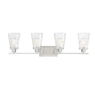 Vaughan Four Light Bath Bar in Satin Nickel (51|8-4508-4-SN)