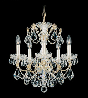 Century Five Light Chandelier in Polished Silver (53|1704-23)