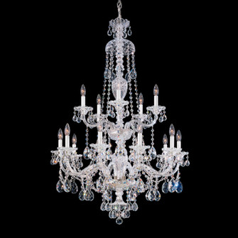 Sterling 15 Light Chandelier in Silver (53|3608-40H)