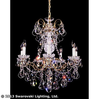 New Orleans Seven Light Chandelier in Antique Silver (53|3656-48S)