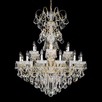 New Orleans 18 Light Chandelier in Heirloom Gold (53|3660-22S)