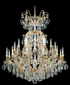 Renaissance 25 Light Chandelier in Antique Silver (53|3774-48)