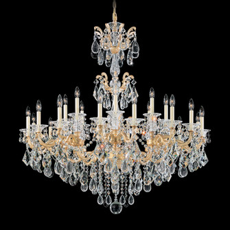La Scala 24 Light Chandelier in Parchment Gold (53|5013-27)