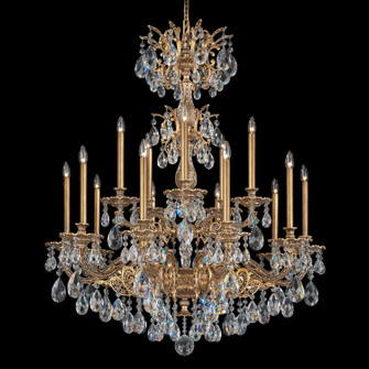 Milano 15 Light Chandelier in French Gold (53|5686-26S)