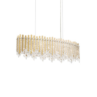 Chatter 12 Light Linear Pendant in Gold Mirror (53|MX8340N-301S)