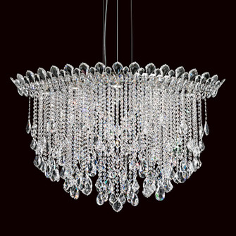 Trilliane Strands Eight Light Pendant in Polished Stainless Steel (53|TR4812N-401H)