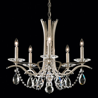 Vesca Five Light Chandelier in Black (53|VA8355N-51H)