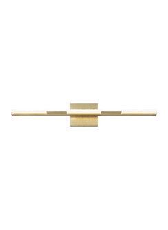 Tris LED Bath in Aged Brass (182|700BCTRS3R-LED930-277)