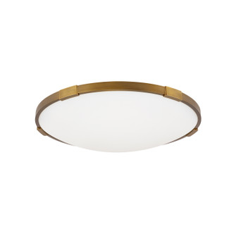 Lance LED Flush Mount in Aged Brass (182|700FMLNC18A-LED927-277)