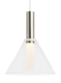 Mezz LED Pendant in Satin Nickel (182|700KLMEZCS-LED930)