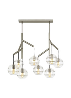 Sedona LED Chandelier in Satin Nickel (182|700SDNMPL2CS-LED927)