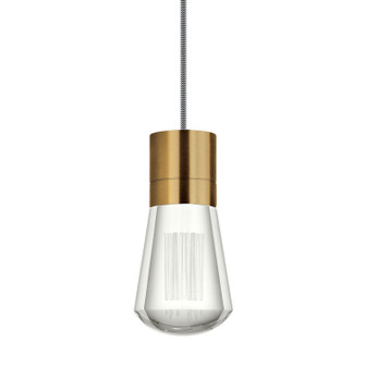 Alva LED Pendant in Aged Brass (182|700TDALVPMCIR-LED930)