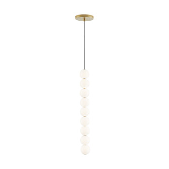 Orbet LED Pendant in Natural Brass (182|700TDOBT9NB-LED927)