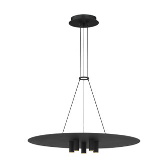 Ponte LED Pendant in Nightshade Black (182|700TDPNT22B-LED930-277)