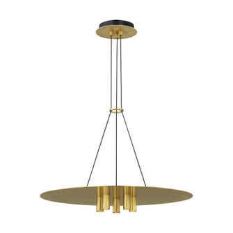 Ponte LED Pendant in Natural Brass (182|700TDPNT22NB-LED930-277)