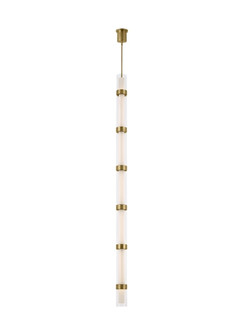 Wit LED Pendant in Aged Brass (182|700TDWIT7R-LED930)