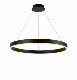 Emeri LED Chandelier in Black (343|T1005-BK)