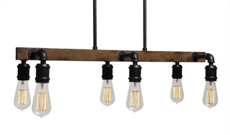 Portland Six Light Island Pendant (200|1136-AT18)