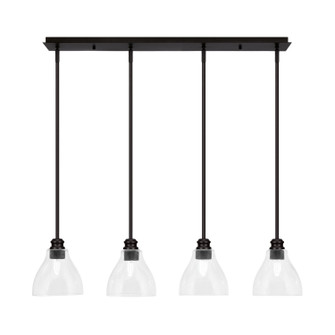 Edge Four Light Linear Pendalier in Espresso (200|1156-ES-4760)