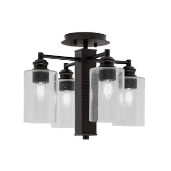 Edge Four Light Semi-Flush Mount in Espresso (200|1157-ES-300)
