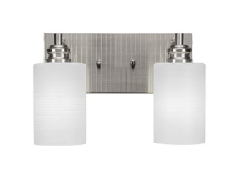 Edge Two Light Bath Bar in Brushed Nickel (200|1162-BN-4061)