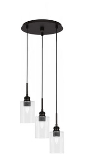 Edge Three Light Pendalier in Espresso (200|1173-ES-300)