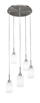 Edge Five Light Mini Pendant in Brushed Nickel (200|1175-BN-4061)