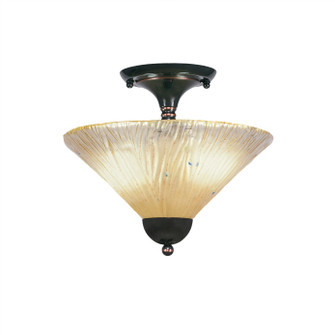 Any Two Light Semi-Flush in Black Copper (200|120-BC-700)