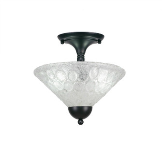 Any Two Light Semi-Flush Mount in Matte Black (200|120-MB-441)