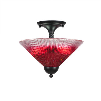 Any Two Light Semi-Flush Mount in Matte Black (200|120-MB-706)