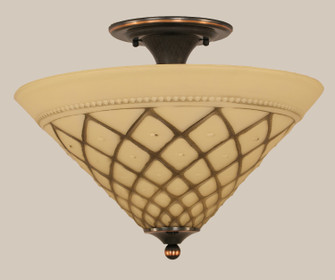 Any Two Light Semi Flush in Black Copper (200|121-BC-718) Any Two Light Semi Flush in Black Copper (200|121-BC-718)