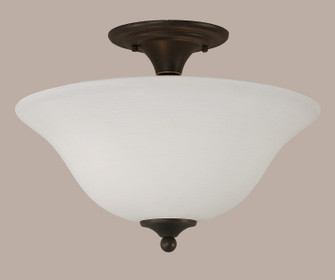 Any Two Light Semi-Flush in Dark Granite (200|121-DG-612)